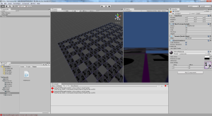 First implementation of the tile terrain game object